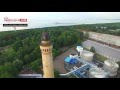 Świnoujście Film z drona -Wiatrak 2016 , latarnia, plromy, marina,